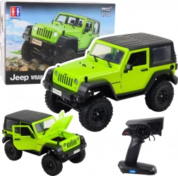 voiture tout-terrain RC JEEP Wrangler rock crawler 1:14 – vert
