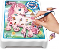 Licorne – jeu vibrant avec pince pour enfants