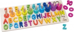 Puzzle alphanumérique Montessori - lettres et chiffres