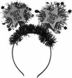 Serre-tête du Nouvel An avec étoiles