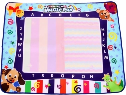 Tapis de dessin à l'eau avec accessoires pour enfants 3+