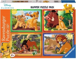 Ravensburger puzzle Disney : Le Roi Lion 4×42 pièces