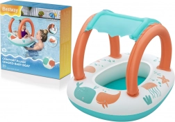 Bestway bateau pneumatique pour enfants avec auvent amovible comfort plush