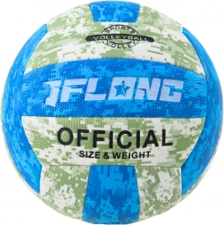 Ballon de volley vert‑bleu, taille 5