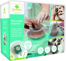 Lovely Box atelier de céramique pour enfants avec tour de potier