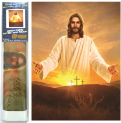 Norimpex Peinture diamant Jésus 30x40 cm