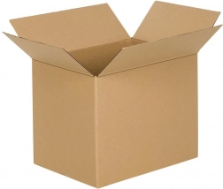 Boîte carton à rabats 750 × 450 × 550 mm, cinq couches