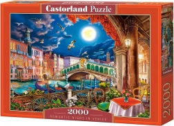 Puzzle 2000 pièces Nuit romantique à Venise