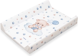 Matelas à langer Baby Mix Ourson 47 × 70 cm – Bleu