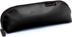 Trousse noire pour fournitures d’écriture PASTELINI