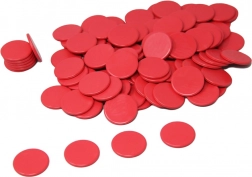 Jetons rouges Wissner 100 pcs