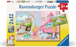 Puzzles pour enfants Amis royaux 2 en 1