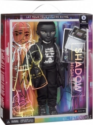 Poupée Shadow High Rexx McQueen avec ordinateur portable et téléphone