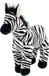 Zèbre en peluche 28 cm pour bébés