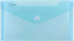 Pochette à bouton-pression DL Opaline menthe