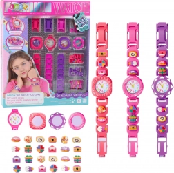 Kit créatif pour fabriquer montres et bracelets DIY