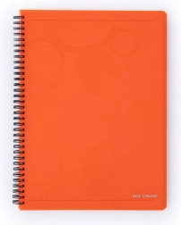 Bloc-notes à spirale A5 Neo Colori orange