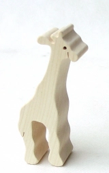Petit animal en bois - girafe