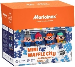 Jeu de construction Waffle mini – poste de police