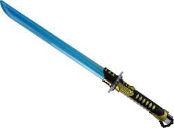 Épée Lumineuse de Samouraï pour Enfants Bleue