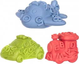 Véhicules sensoriels de bain 3 pcs Tullo