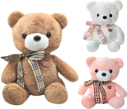 Ourson en peluche avec nœud