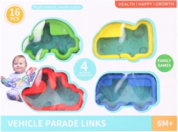 Chaîne de connexion en plastique pour poussette – moyens de transport