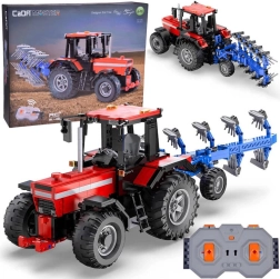Kit de construction tracteur RC avec charrue 1:17, 1675 pièces