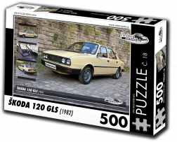 Puzzle Retro-voitures Škoda 120 GLS 500 pièces