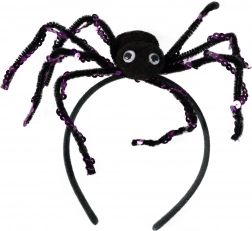 Serre-tête d’Halloween avec araignée
