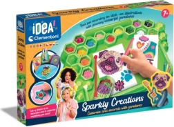 CLEMENTONI Idea Art laboratoire de décorations – autocollants 3D de mode avec strass