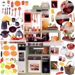 cuisine interactive pour enfants avec vapeur, eau, lumières et sons – 88 pièces