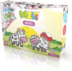 Meli Minis ferme 2 en 1 – jeu de construction 500 pcs