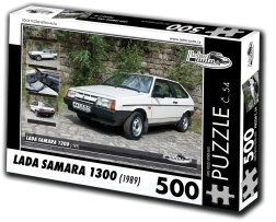 puzzle retro-auta lada samara 1300 (1989) 500 pièces