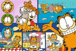 Puzzle 100 pièces – le paresseux GARFIELD (Trefl)
