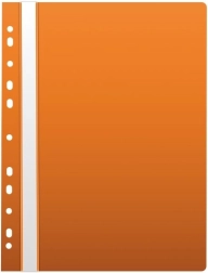 Classeur rapide A4 orange avec support euro