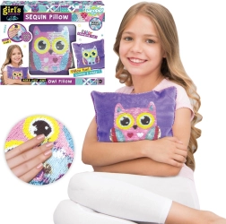 Woopie Art & Fun kit créatif pour fabriquer un coussin avec une chouette