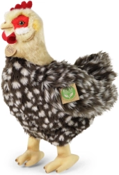 Poule en peluche debout 33 cm écoresponsable