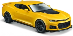 Modèle de collection Chevrolet Camaro ZL1 2017 jaune