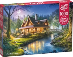 Puzzle CHERRY PAZZI Le Chalet du forestier – 1000 pièces