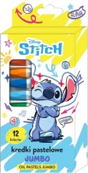 Crayons de cire colorés Lilo et Stitch, 12 pcs