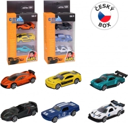 Voitures en métal - Set de 3 modèles