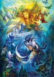 ART PUZZLE Puzzle Princesses du Jour et de la Nuit 1000 pièces