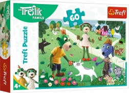 Puzzle La famille Treflik – Journée joyeuse 60 pièces