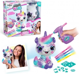 Airbrush studio – peluche licorne créative à colorier