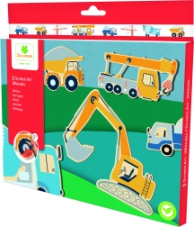 Scratch Art Gravure Véhicules de Transport