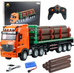 camion RC de transport de bois Huina 1:18