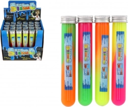 Slime en éprouvette assorti