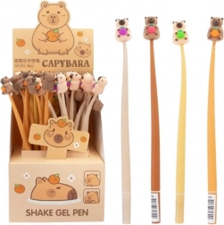 stylo gel capybara 22 cm