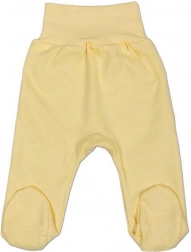 Pantalon évolutif pour bébé New Baby jaune 74 (6–9 mois)